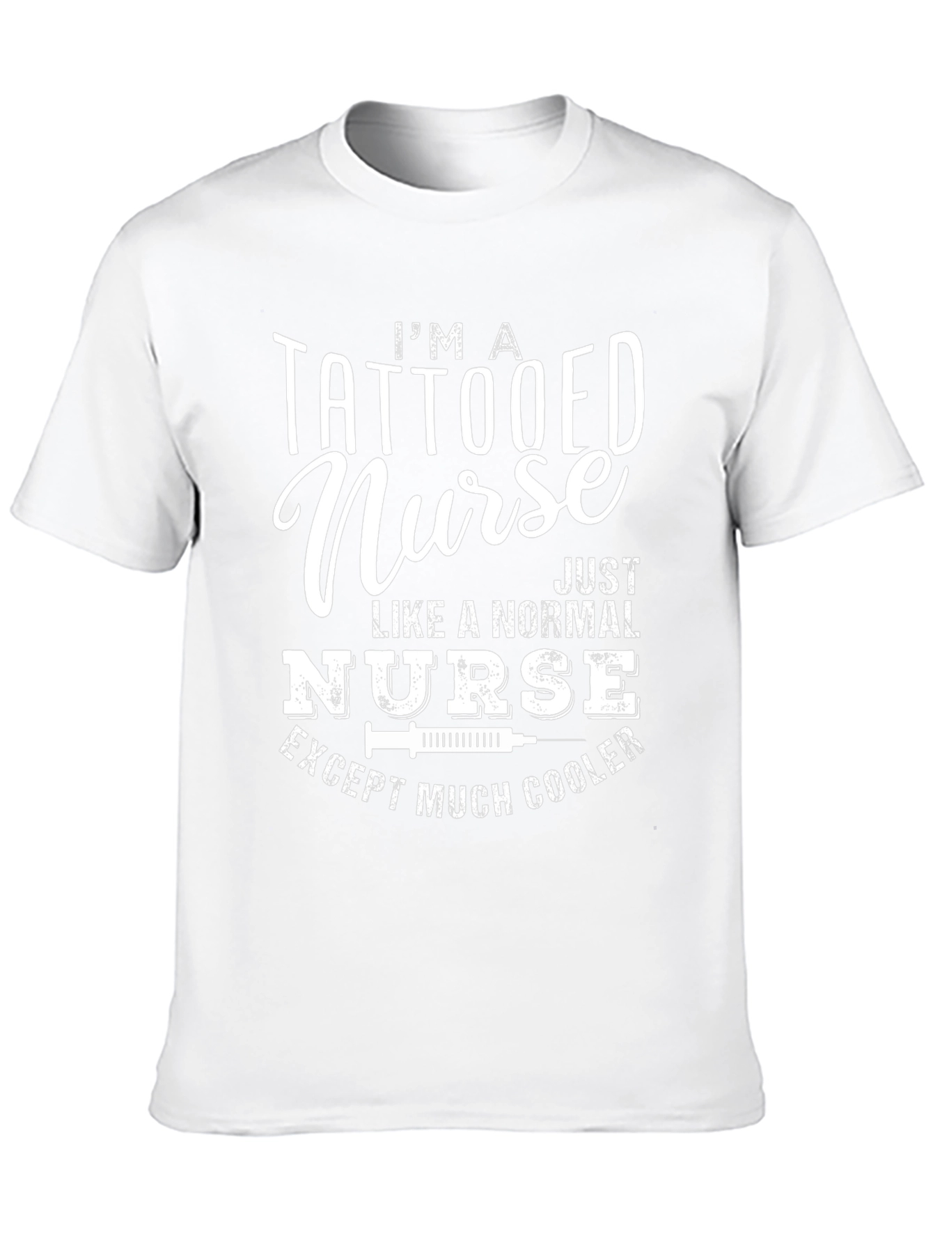 Tattooed Nurse Graphic T-Shirt