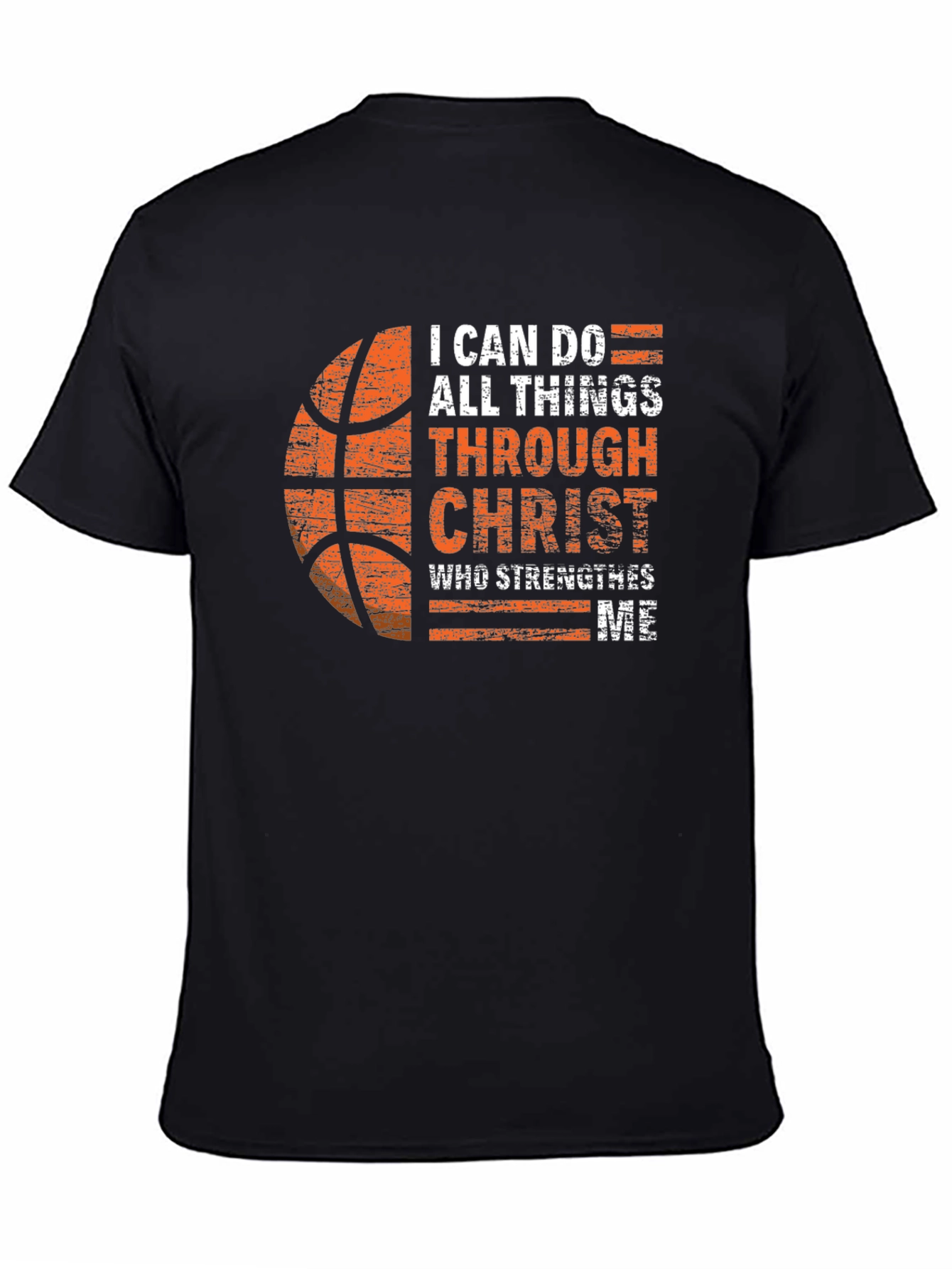 Christian Basketball T-Shirt: I Can Do All Things