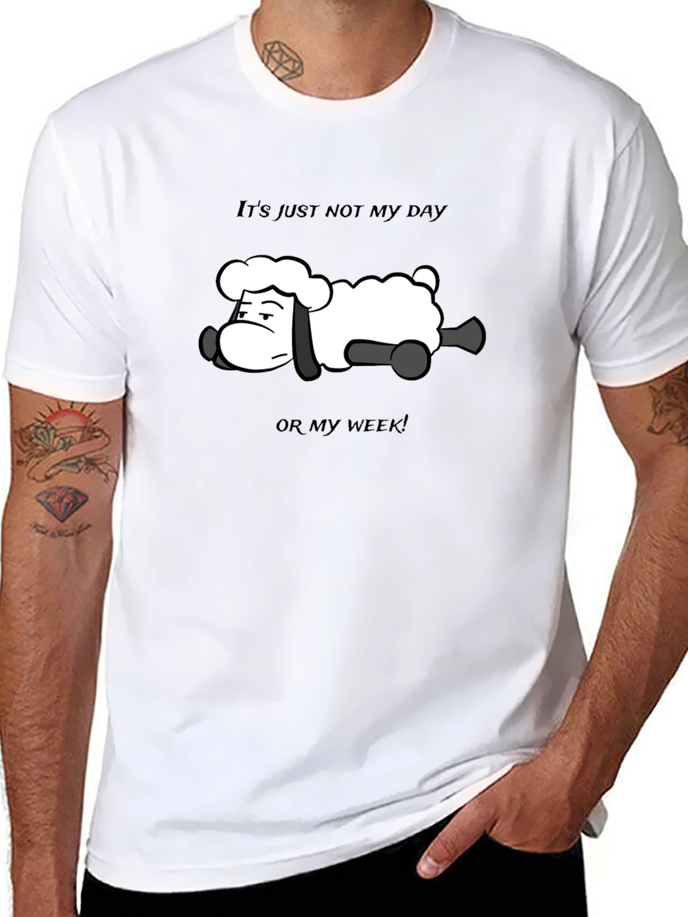 Its Just Not My Day Sheep T-Shirt
