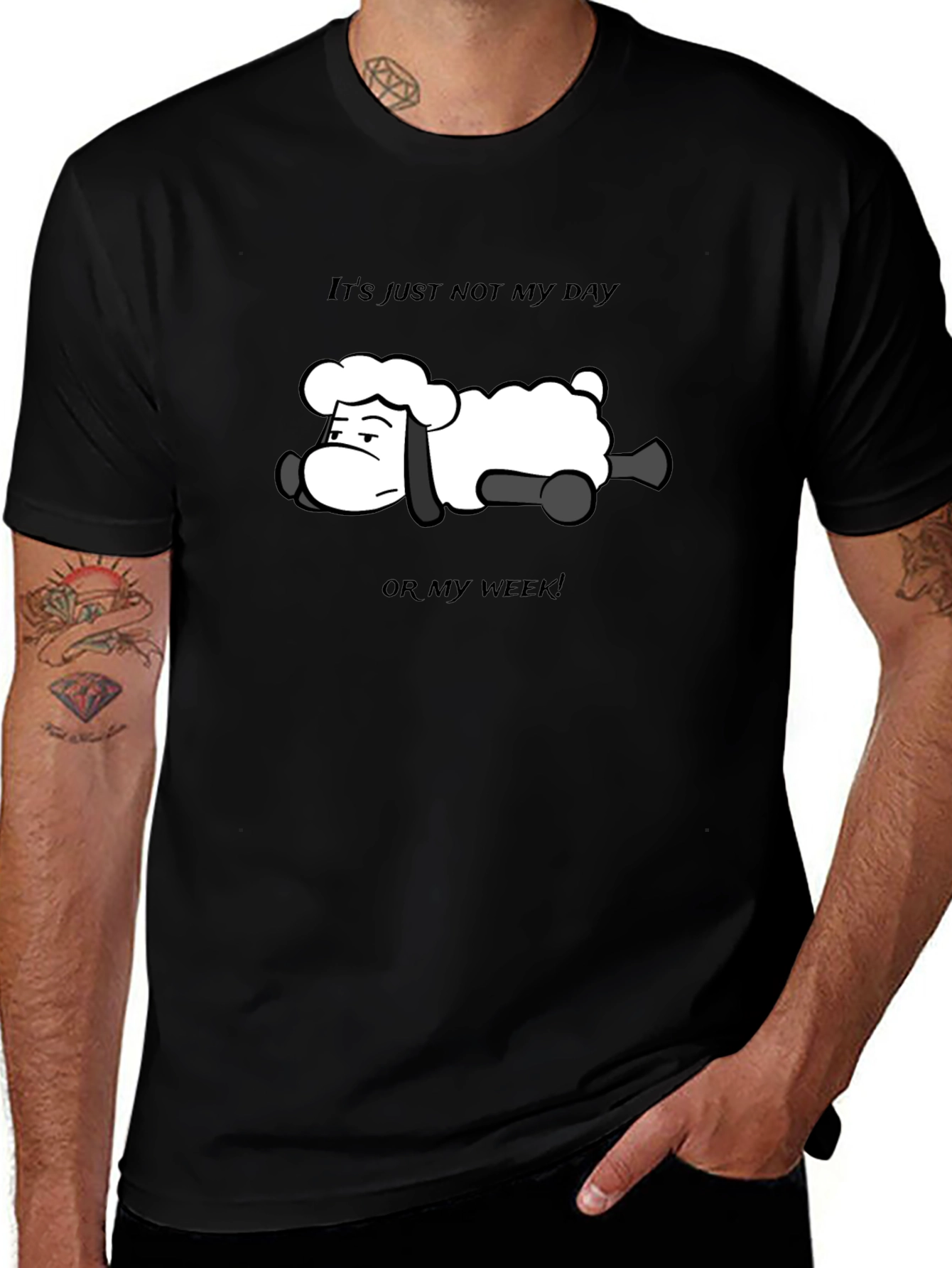 Its Just Not My Day Sheep T-Shirt