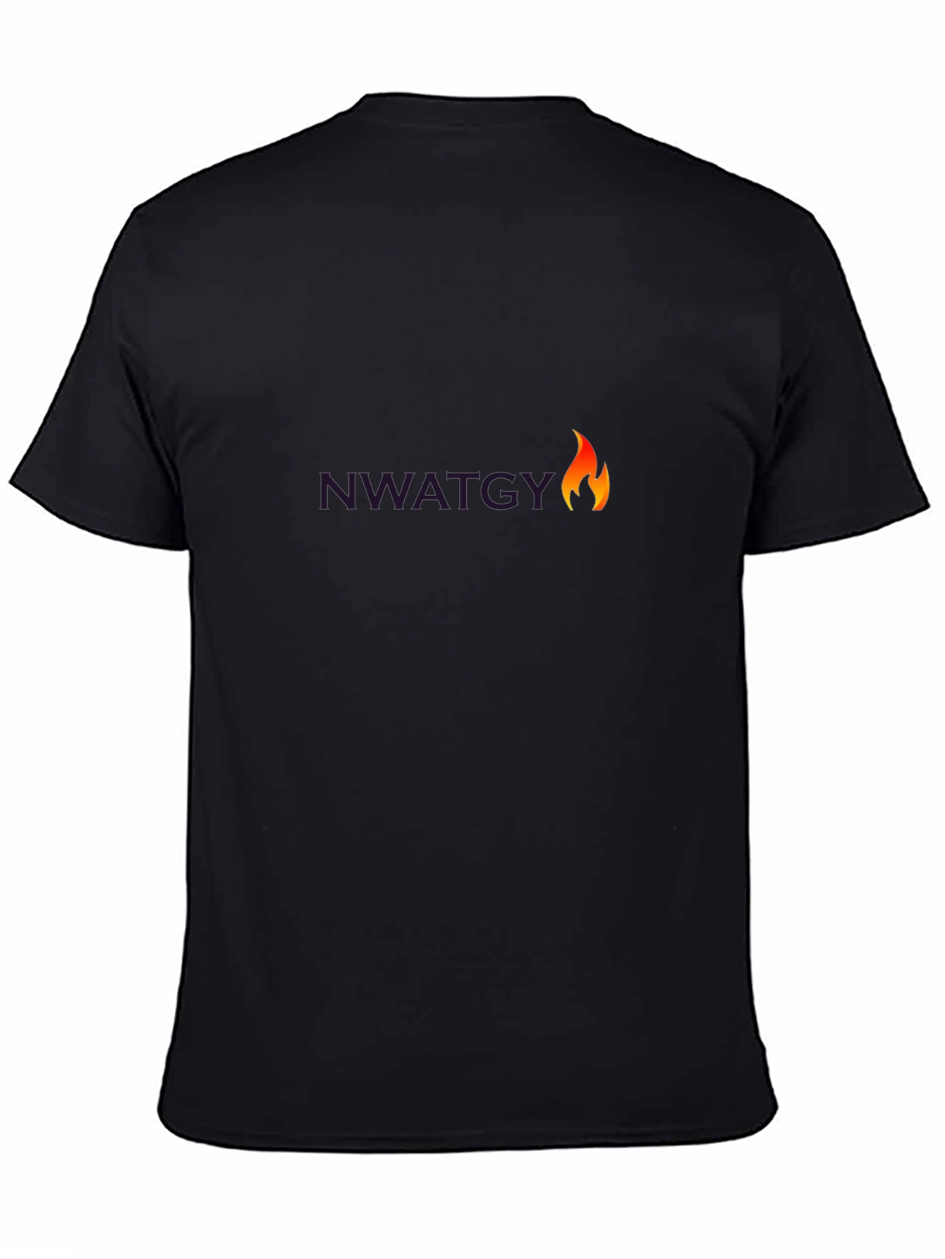 NWATCHY Flame Graphic Tee
