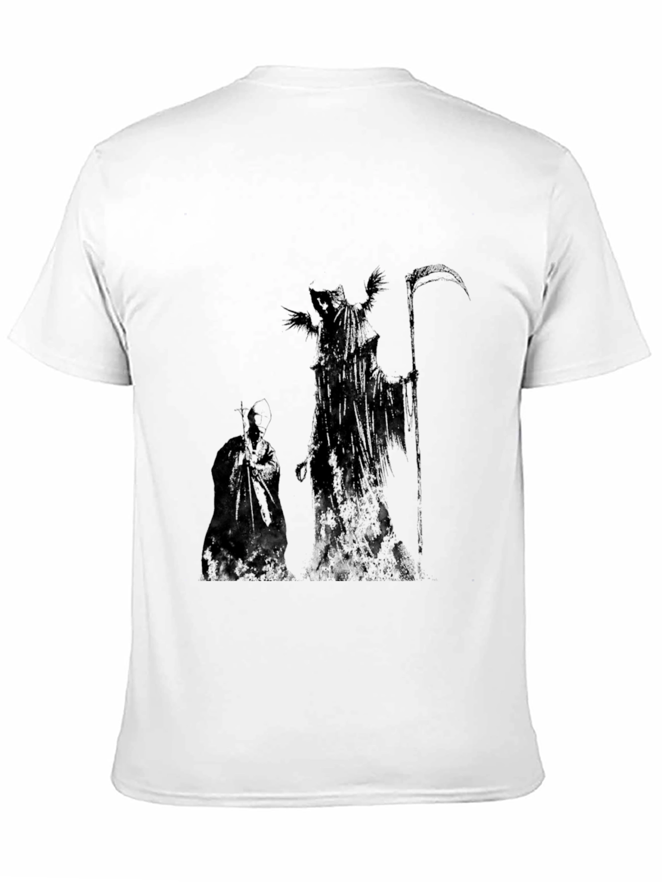 Grim Reaper Graphic Tee - Black