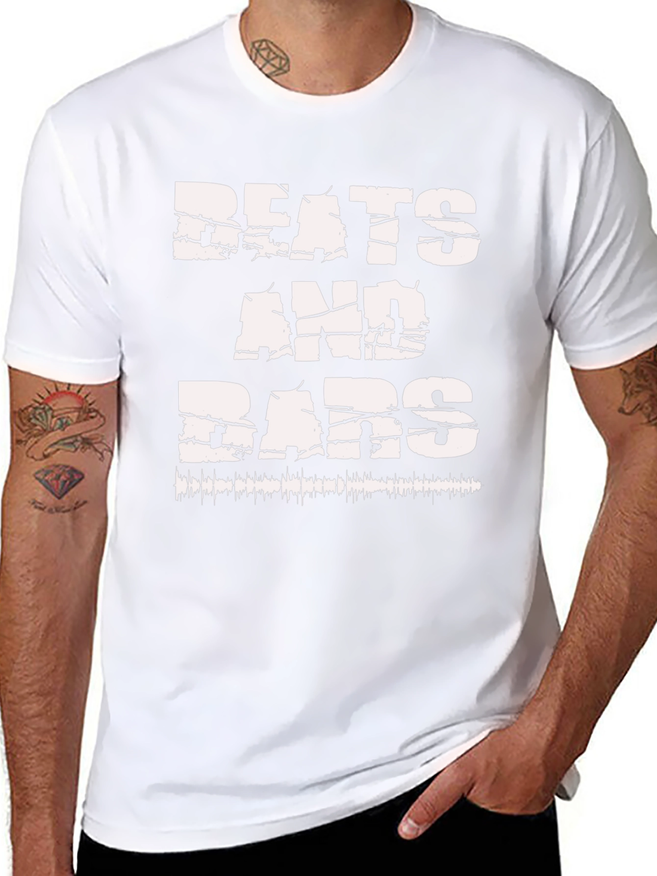 Beats and Bars Graphic T-Shirt