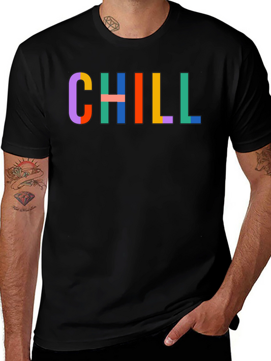 Chill Graphic Tee - Trendy Unisex T-Shirt