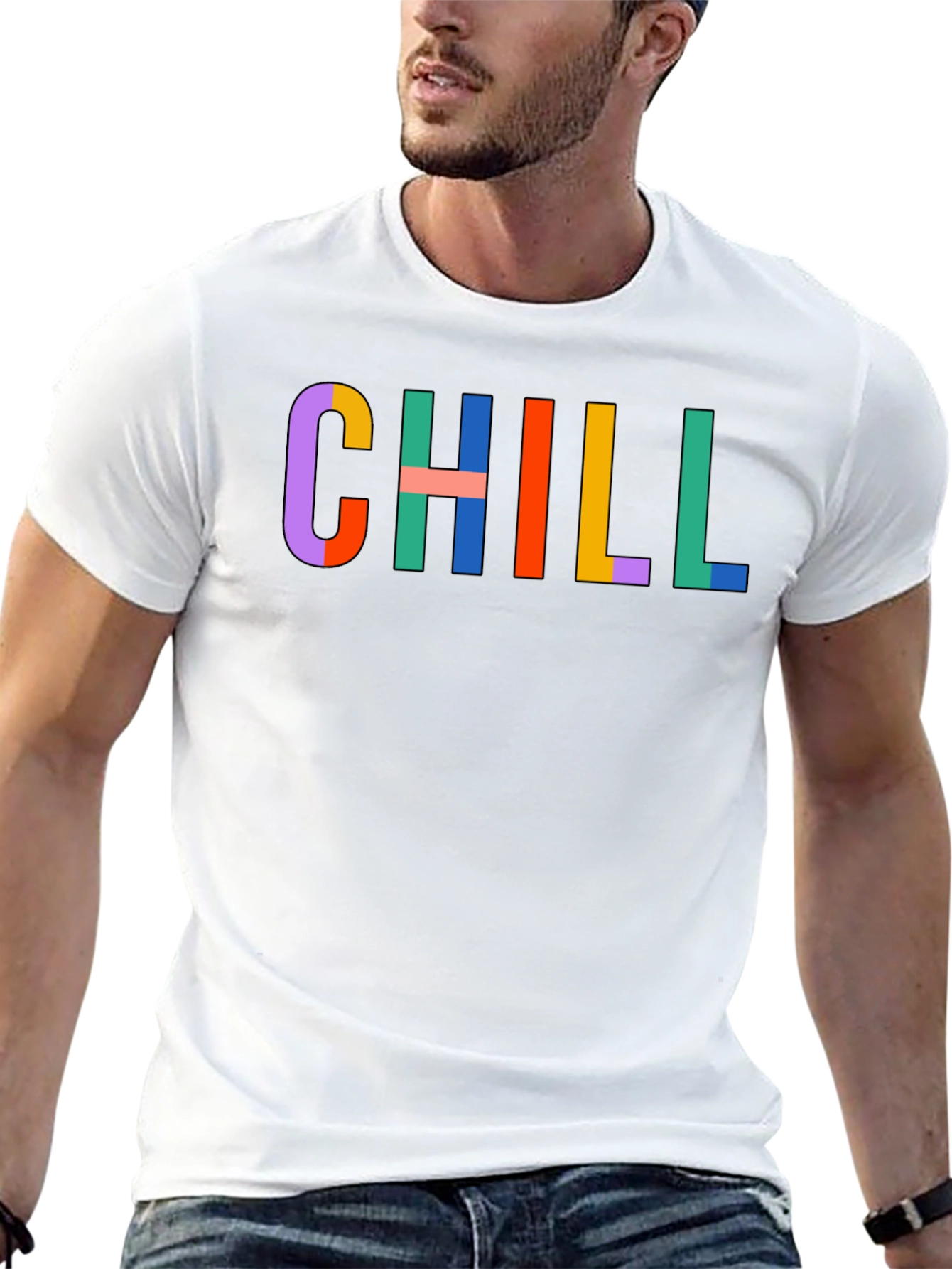 Chill Graphic Tee - Trendy Unisex T-Shirt