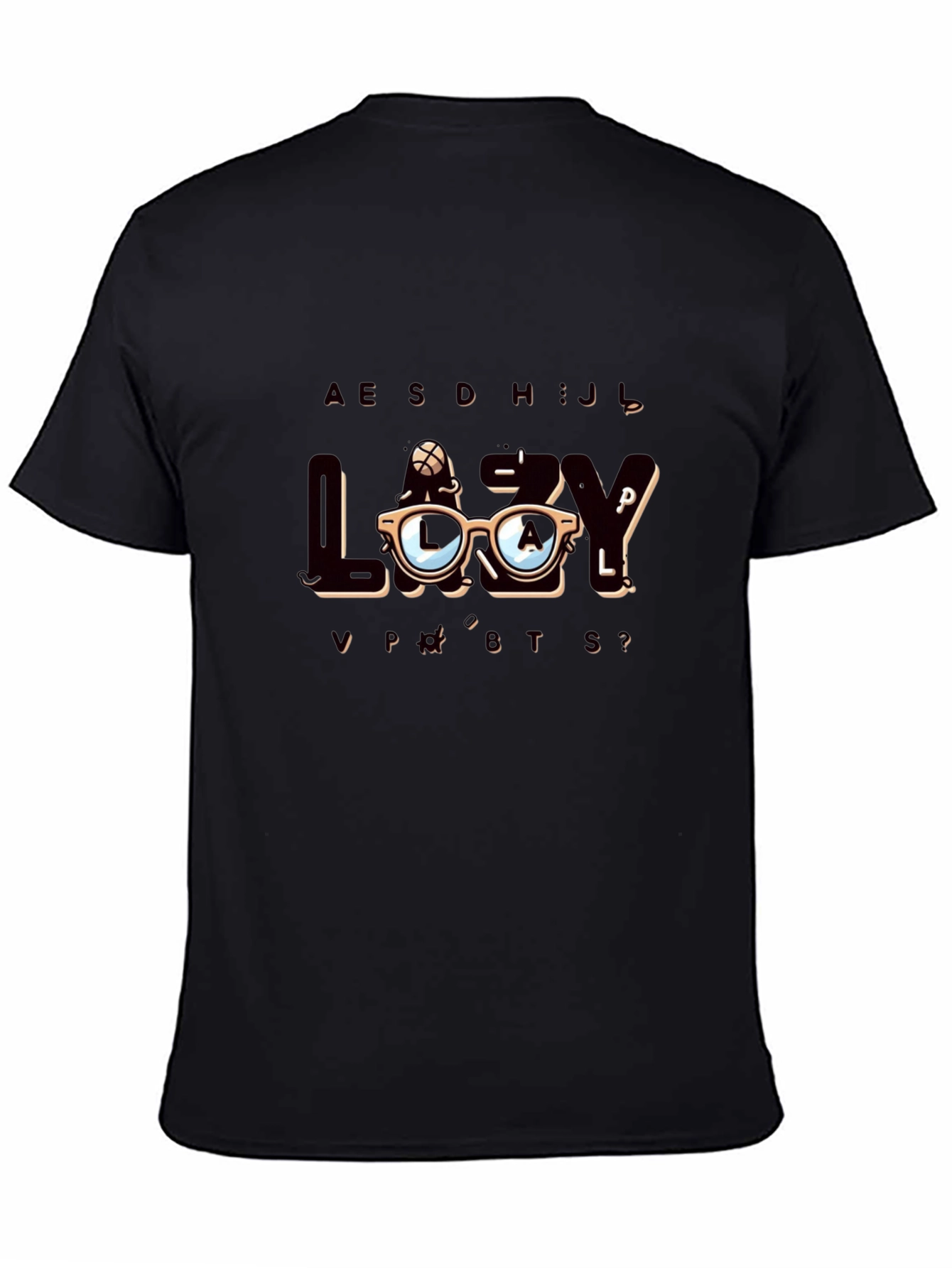 LAZY Funny Graphic Tee - Comfortable Cotton