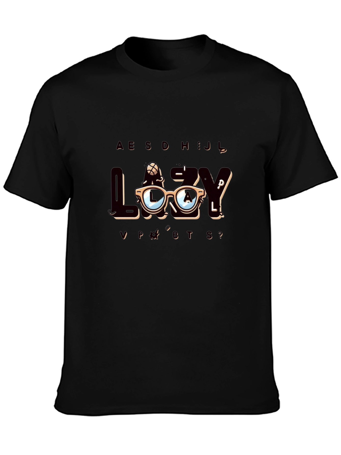 LAZY Funny Graphic Tee - Comfortable Cotton