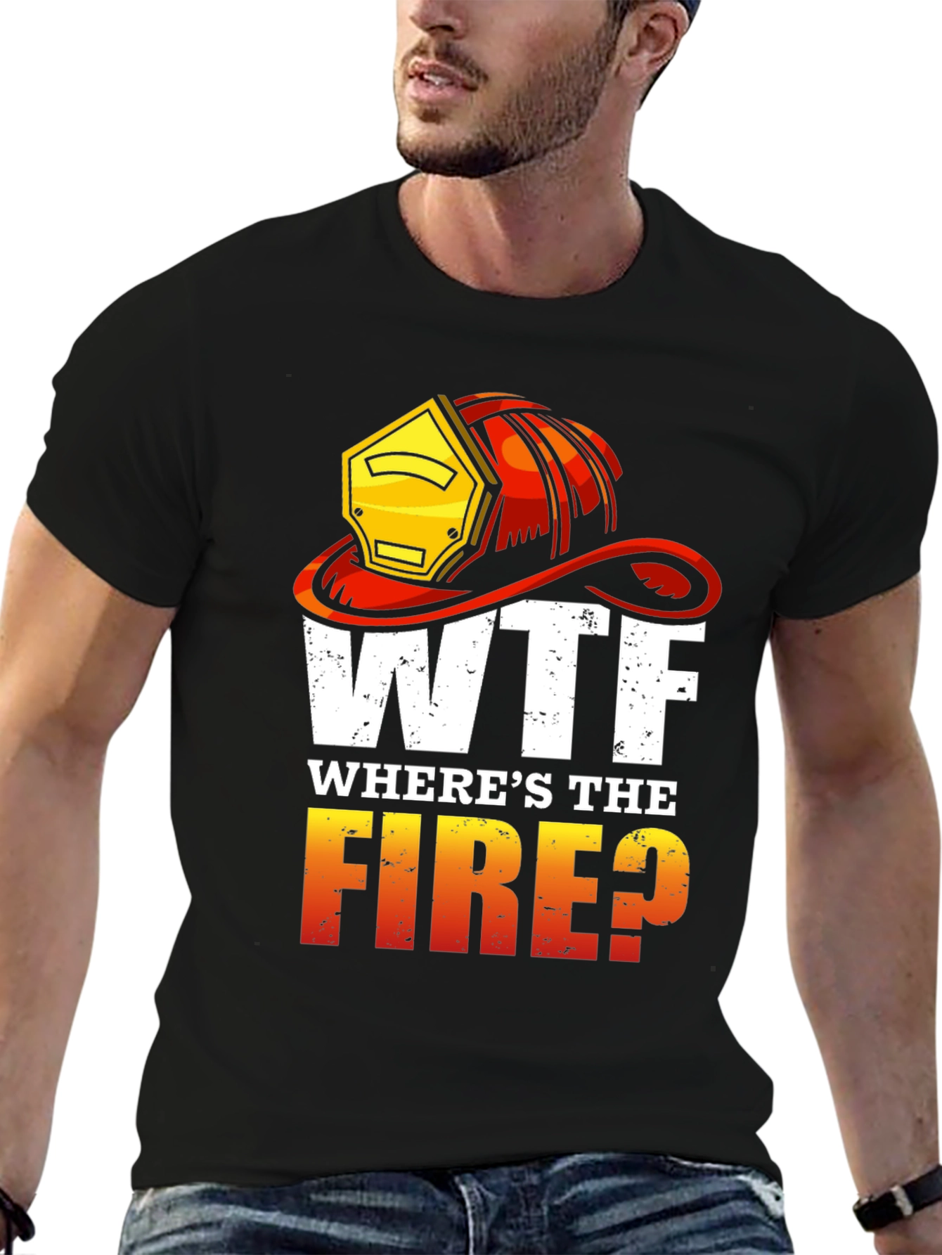 WTF Wheres the Fire? Graphic Tee
