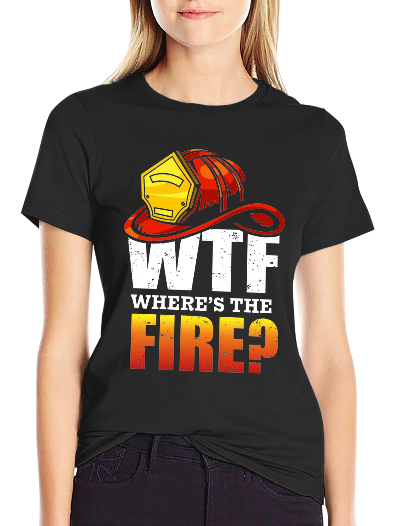 WTF Wheres the Fire? Graphic Tee