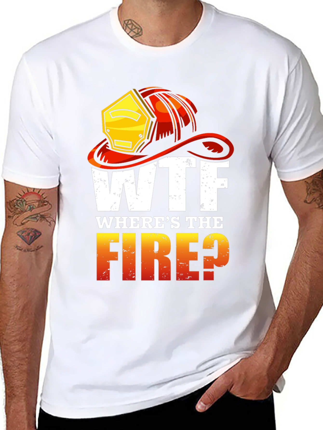 WTF Wheres the Fire? Graphic Tee