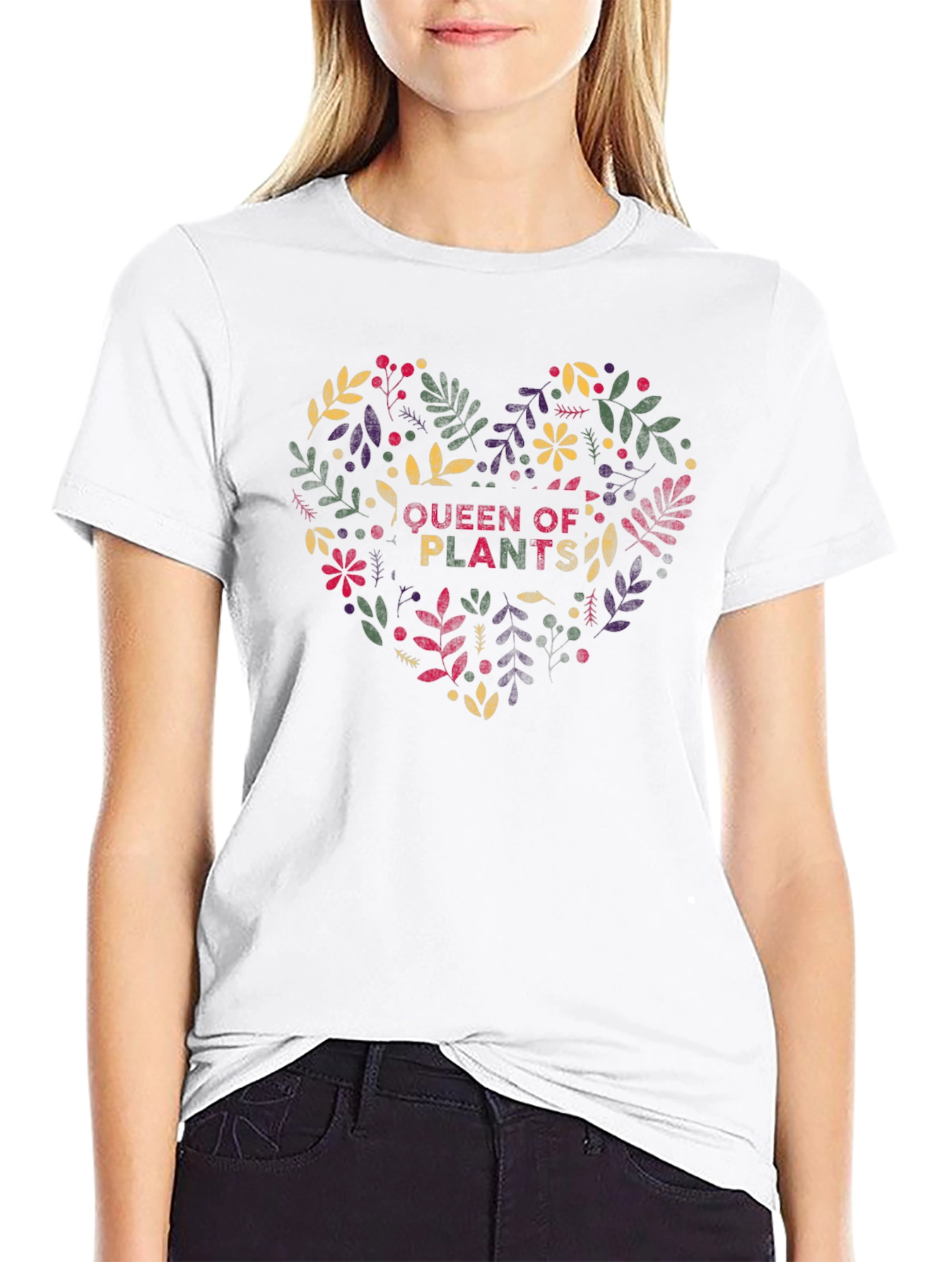 Queen of Plants Graphic Tee - Nature Lovers Shirt