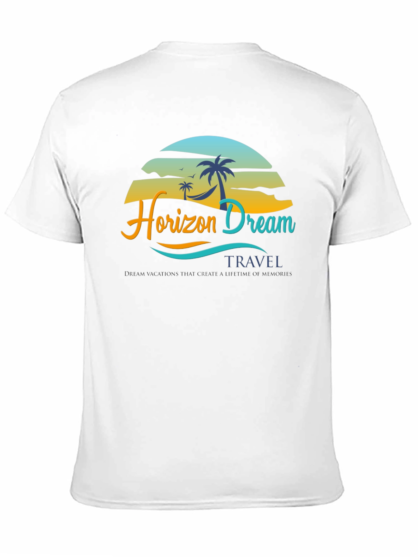 Horizon Dream Travel Black T-Shirt