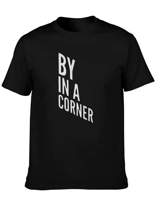By In A Corner Graphic Tee - Black