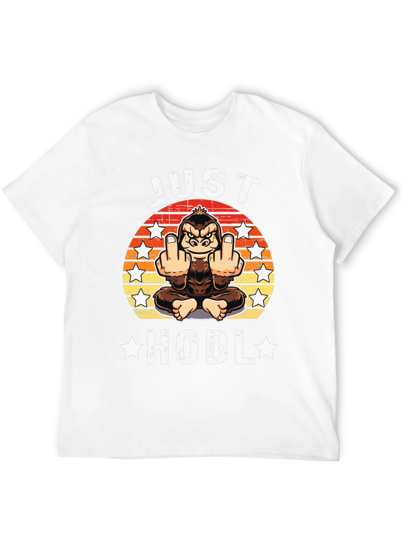 Just Hodl Graphic Tee - Crypto Apparel