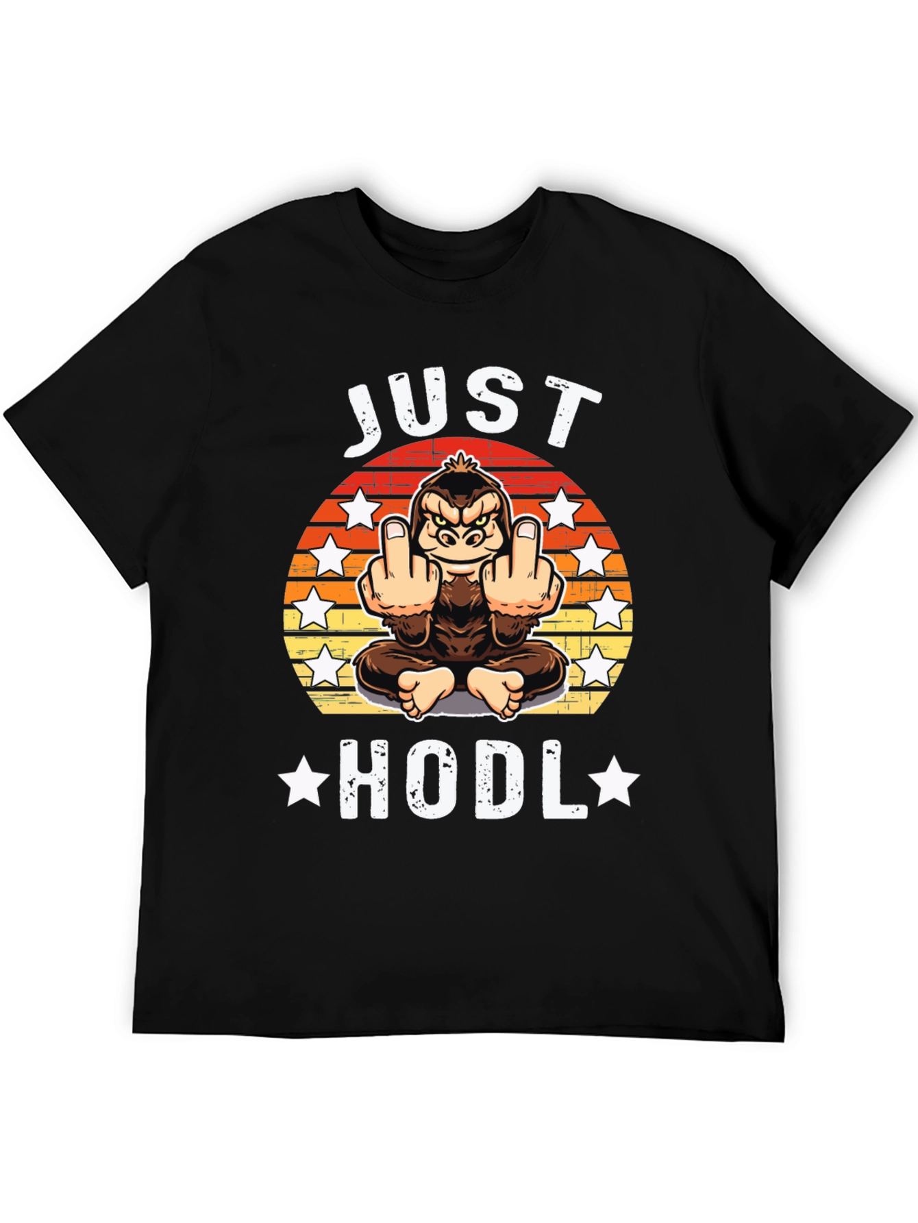 Just Hodl Graphic Tee - Crypto Apparel