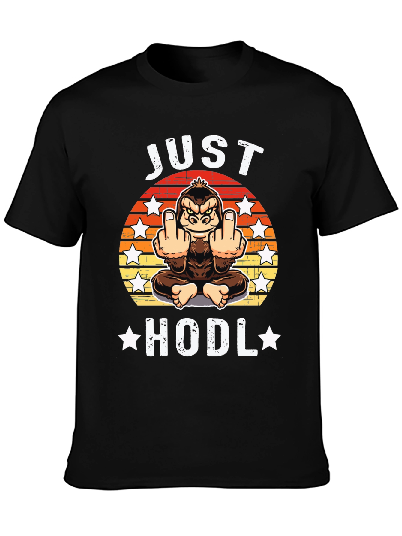 Just Hodl Graphic Tee - Crypto Apparel