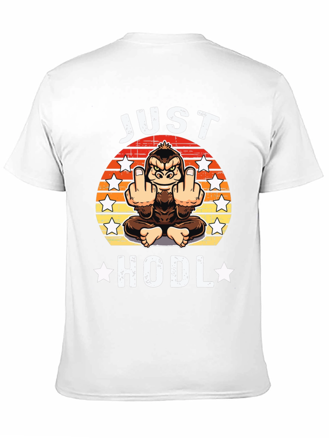 Just Hodl Graphic Tee - Crypto Apparel