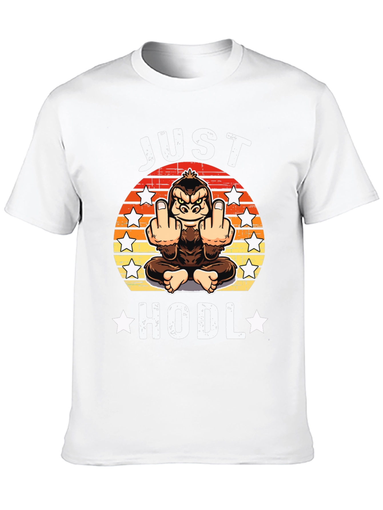 Just Hodl Graphic Tee - Crypto Apparel