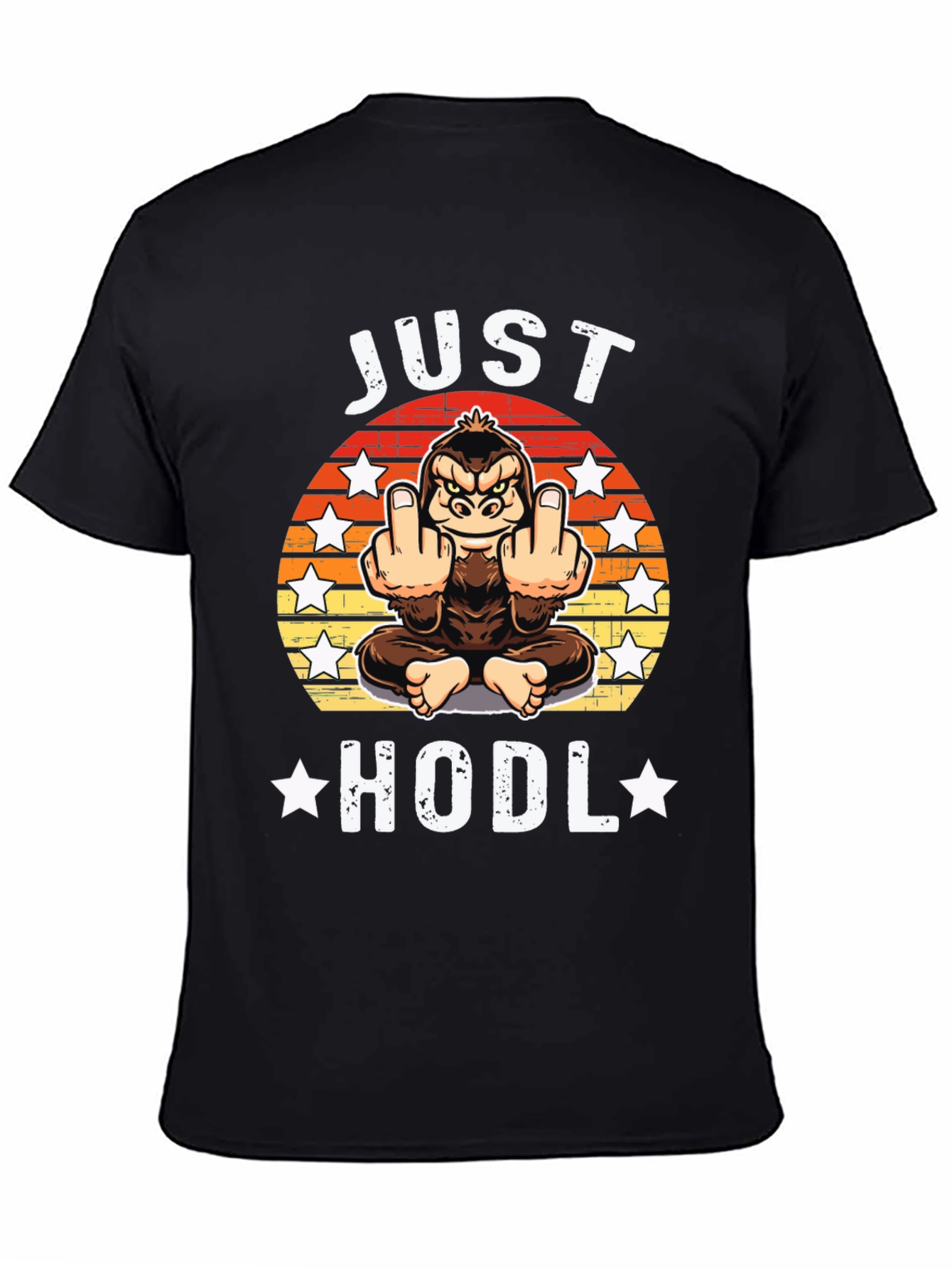 Just Hodl Graphic Tee - Crypto Apparel