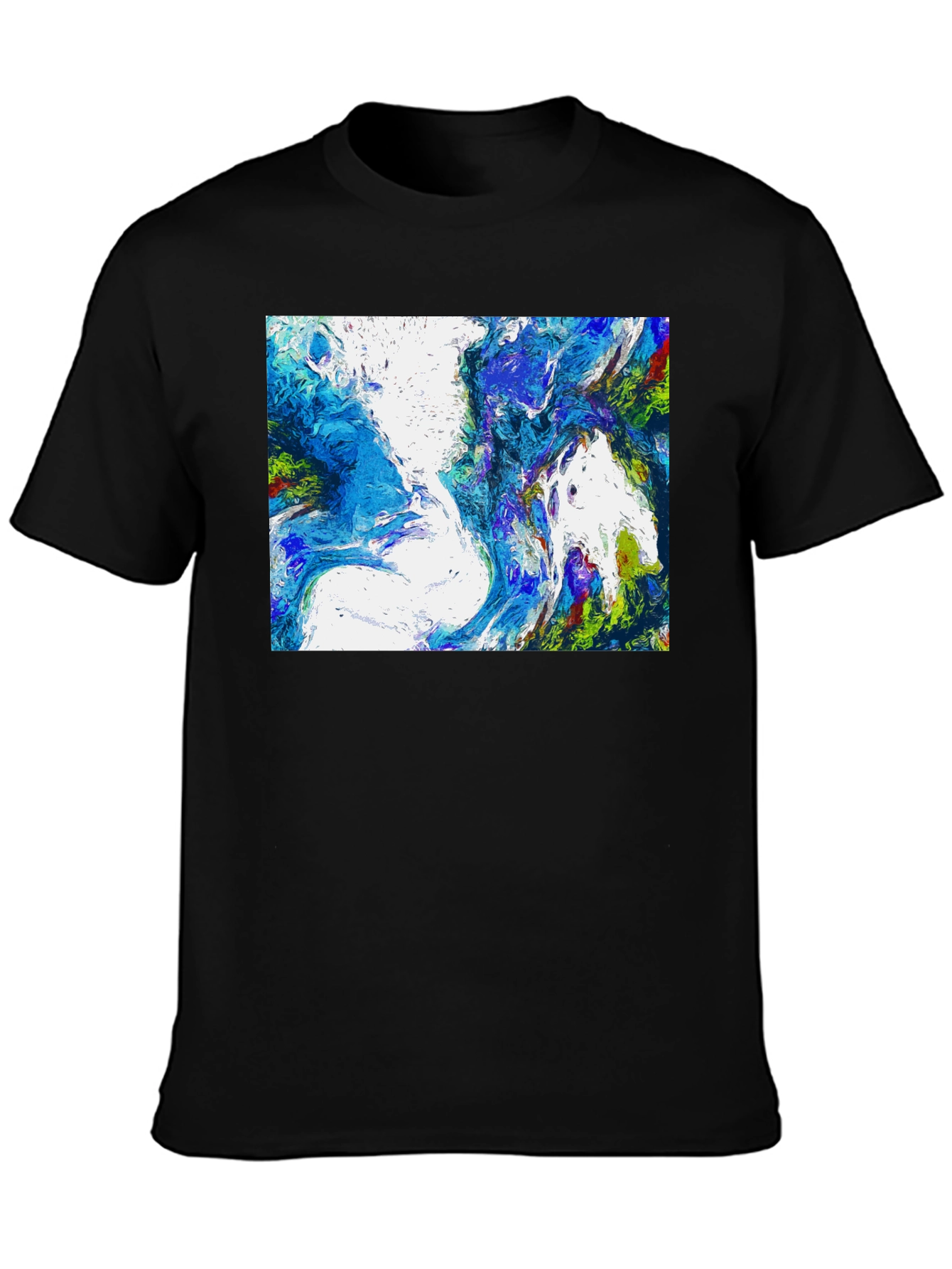 Abstract Art Graphic Tee - Modern Comfort