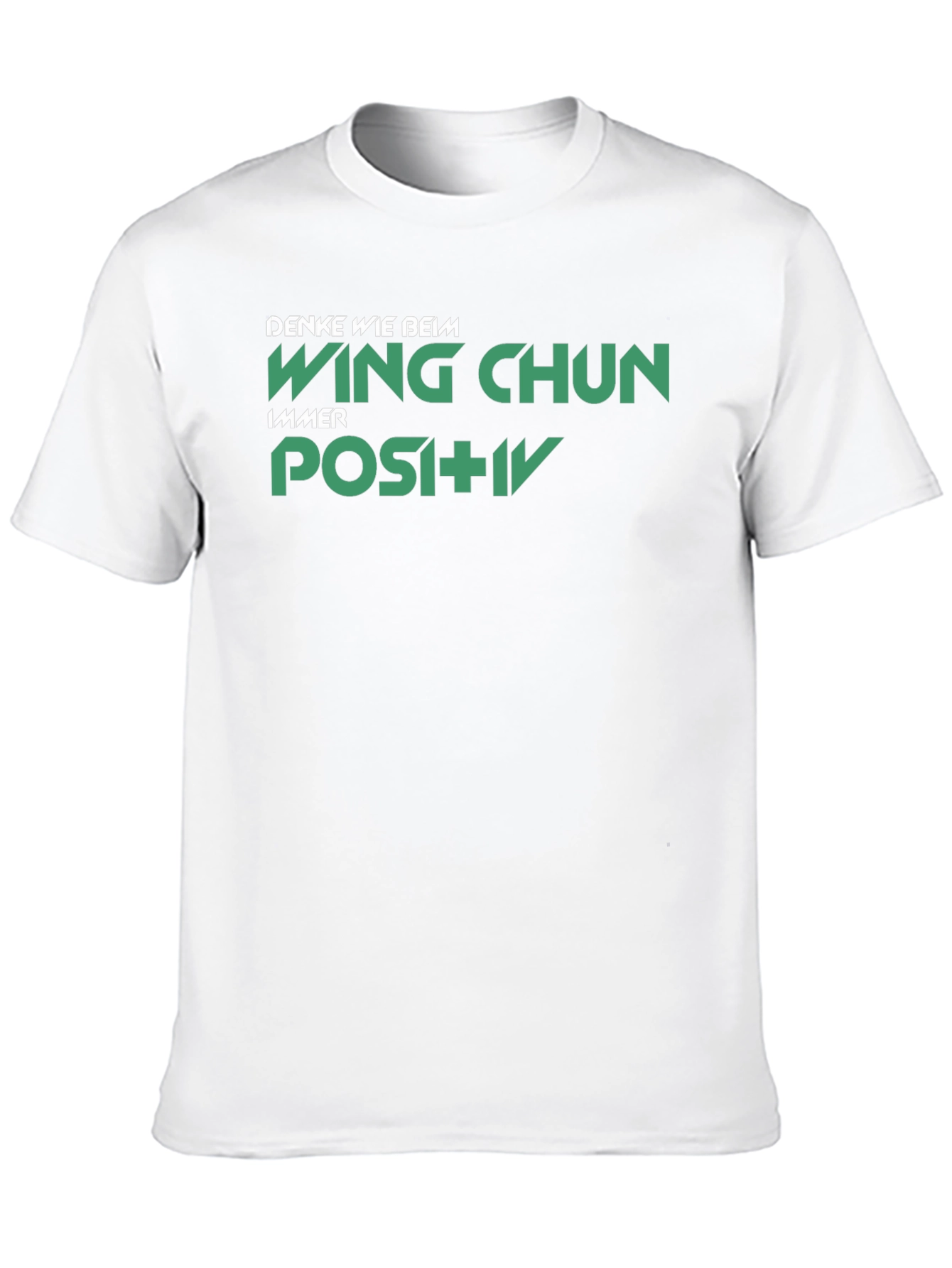 Wing Chun Positive Black T-Shirt