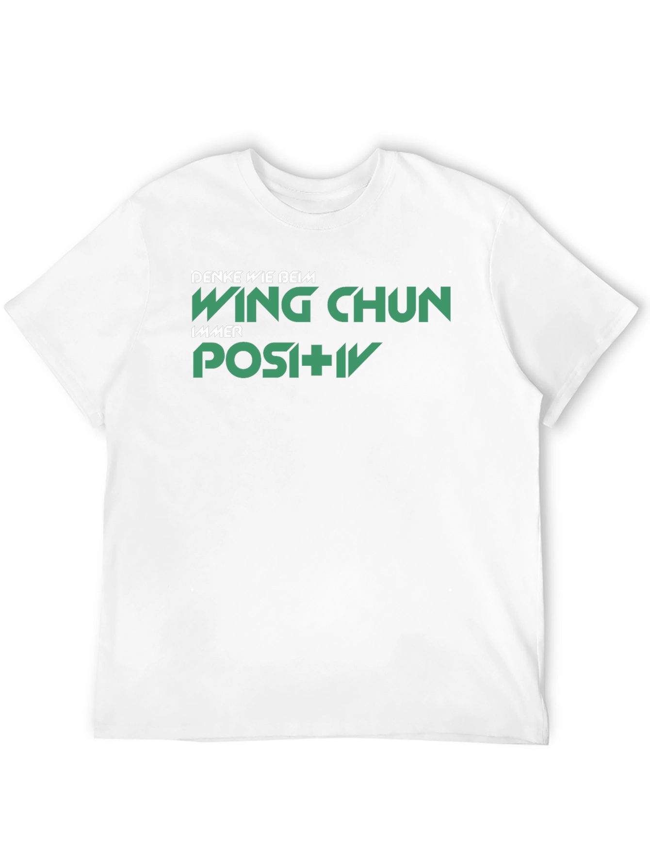 Wing Chun Positive Black T-Shirt