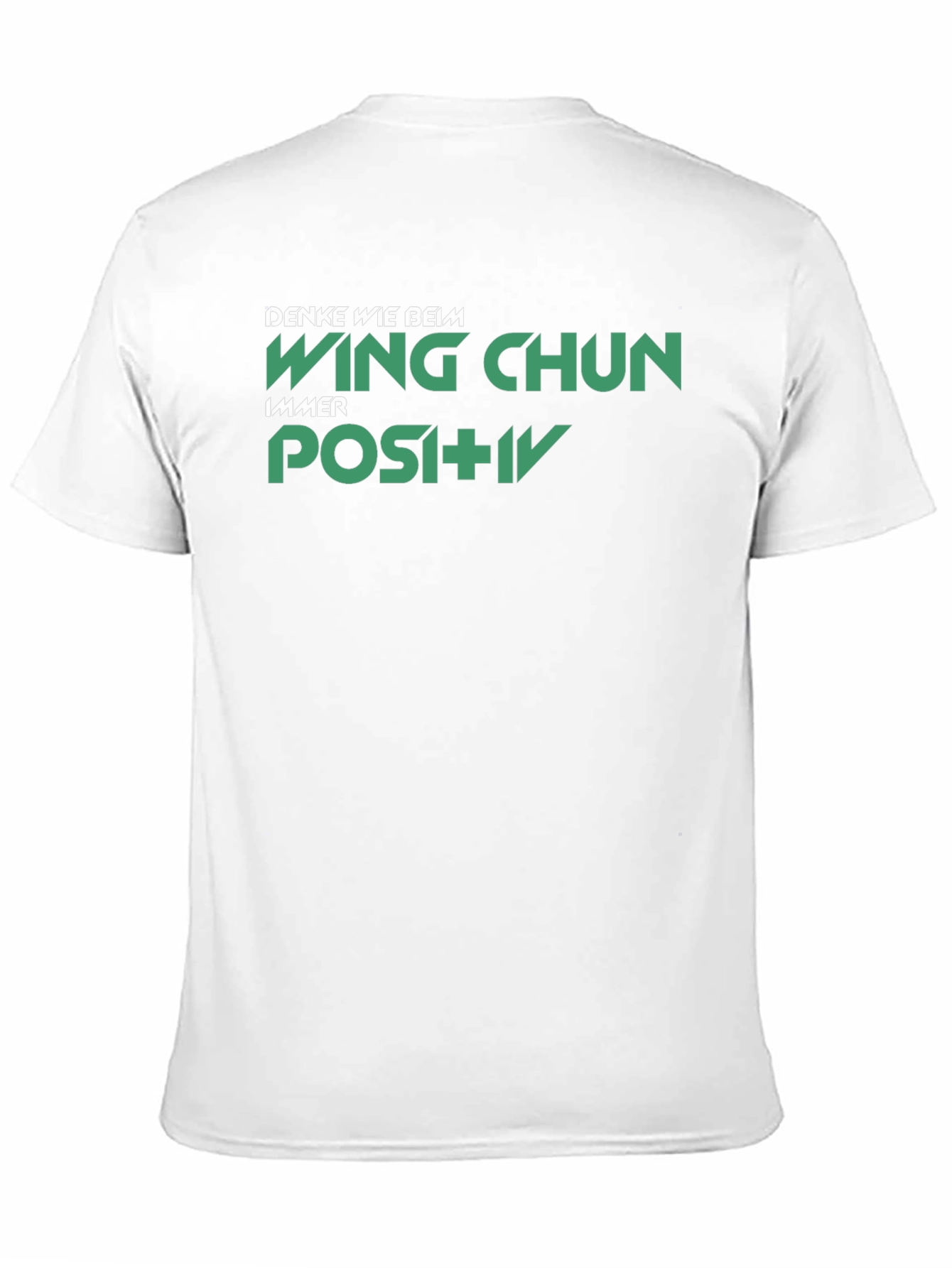 Wing Chun Positive Black T-Shirt