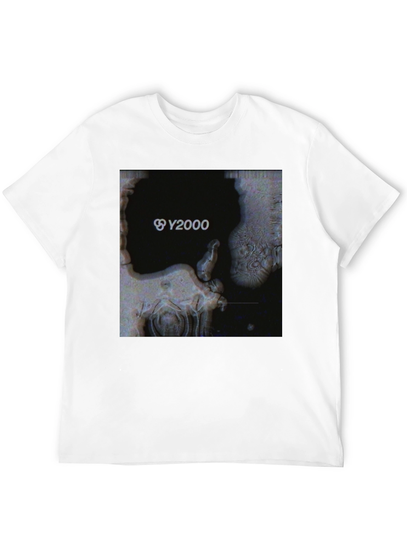 Y2000 Graphic Print Black T-Shirt