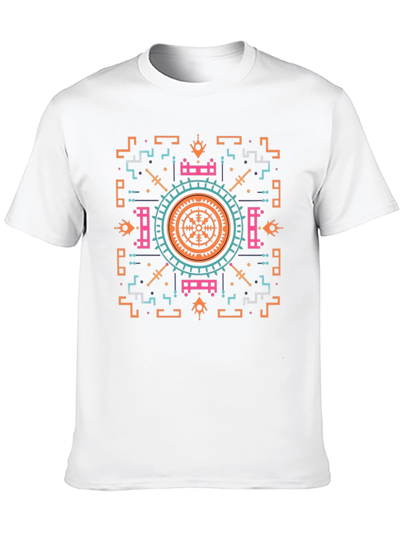 Geometric Mandala Graphic T-Shirt