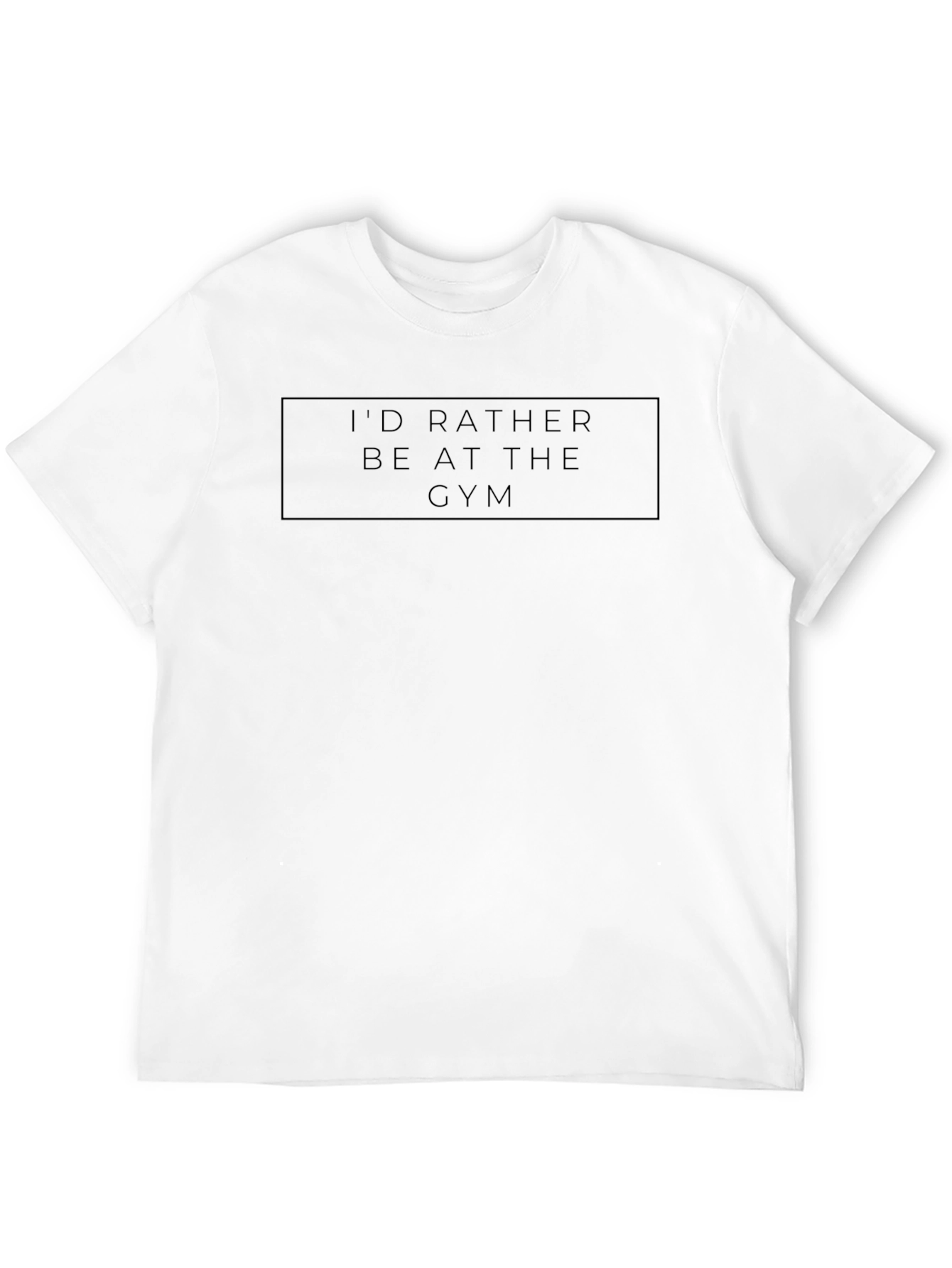 Gym Motivation Black T-Shirt
