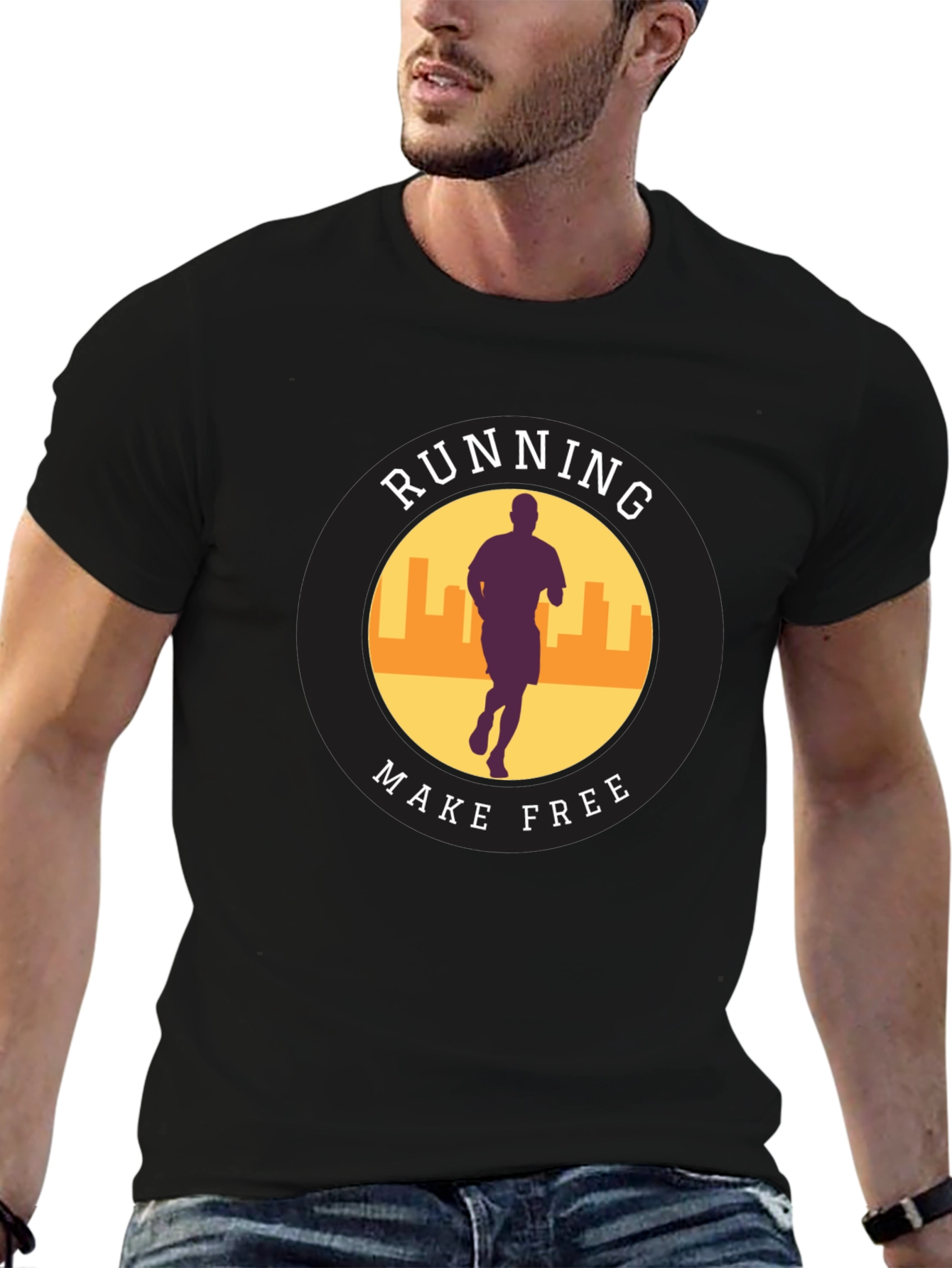 Running Make Free Graphic T-Shirt
