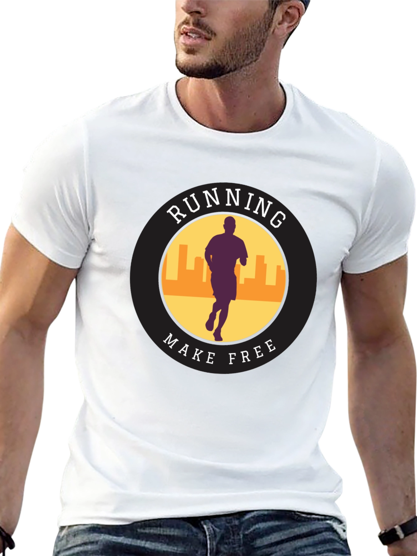 Running Make Free Graphic T-Shirt