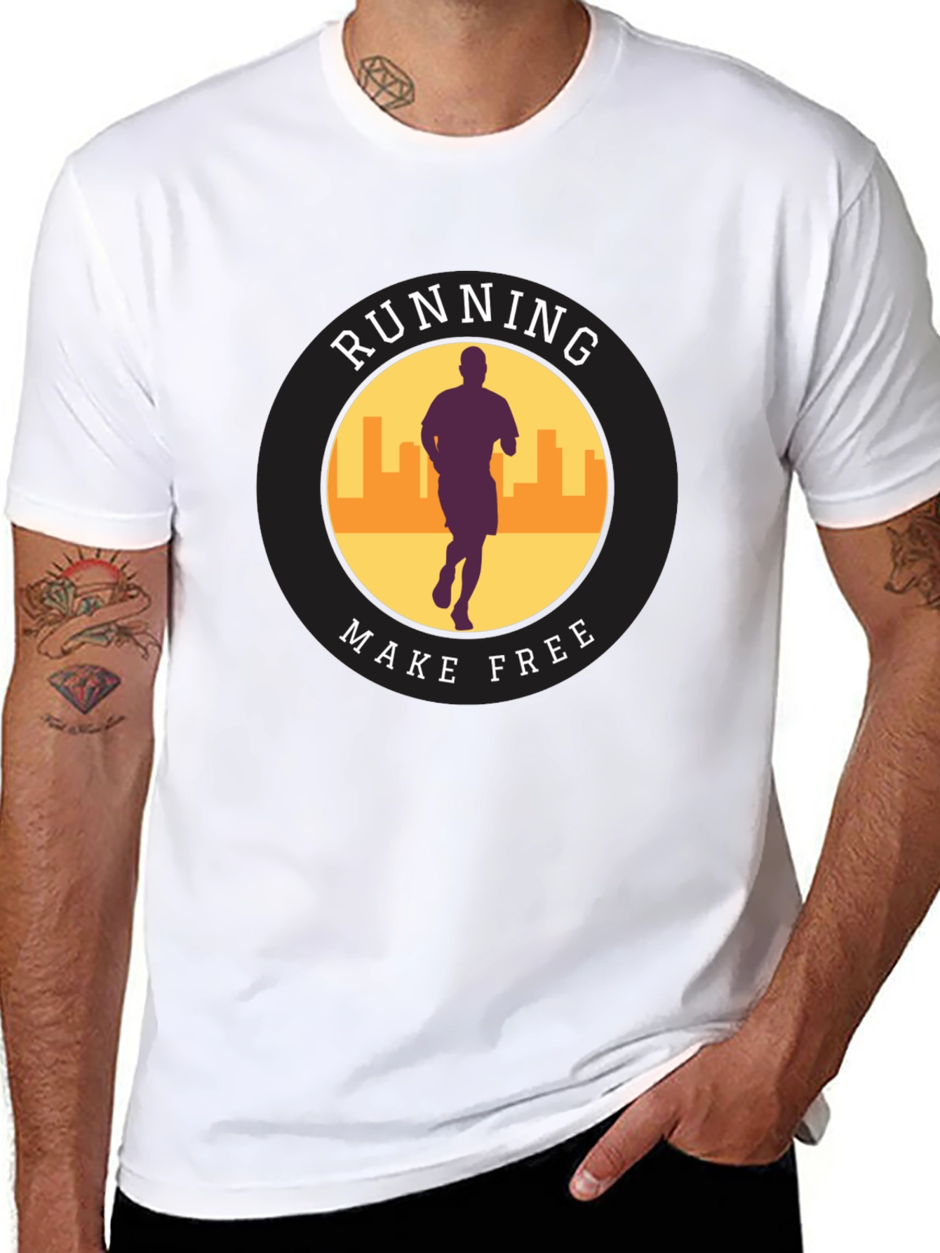 Running Make Free Graphic T-Shirt