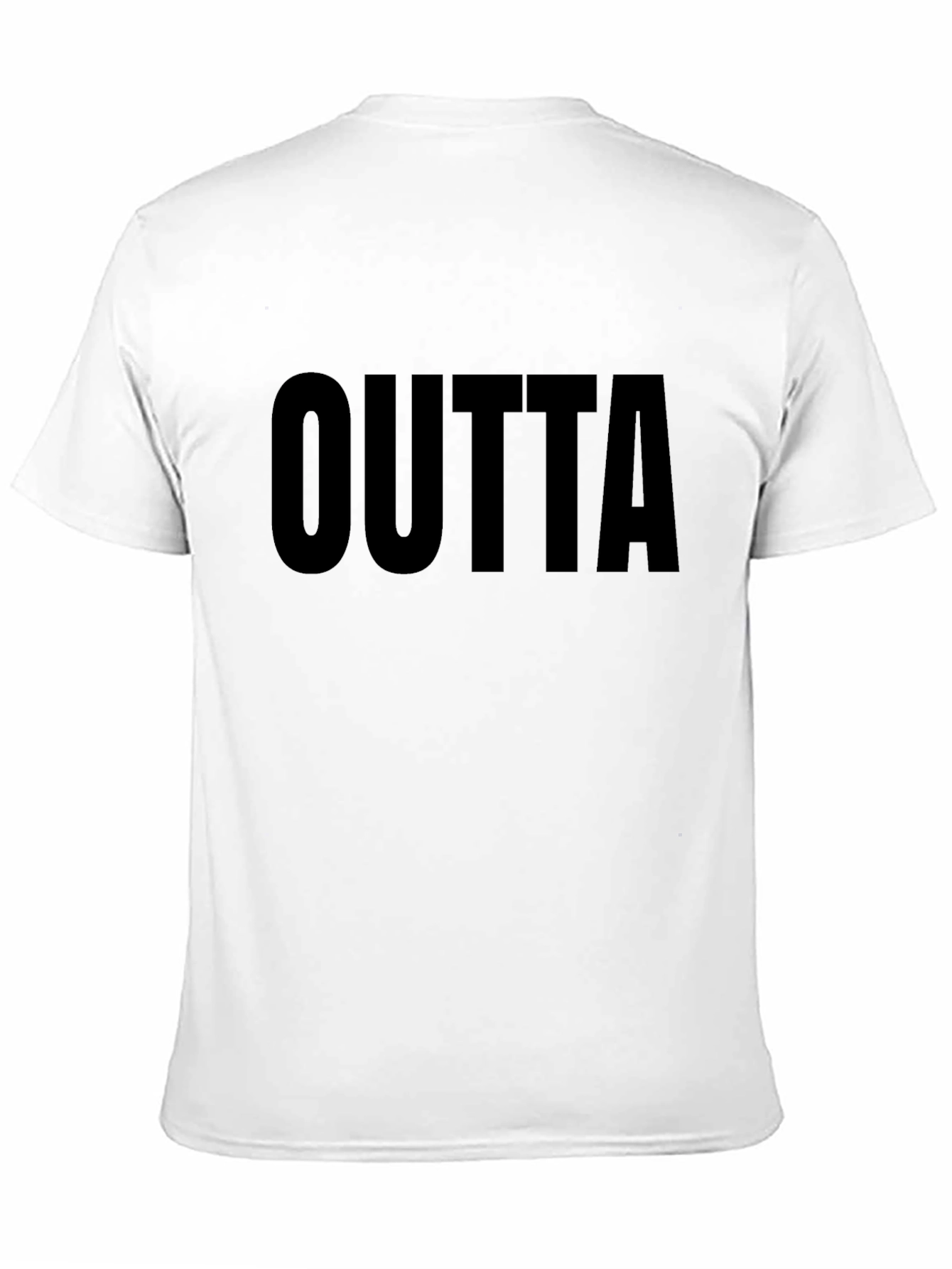 Outta T-Shirt - Bold Black Tee