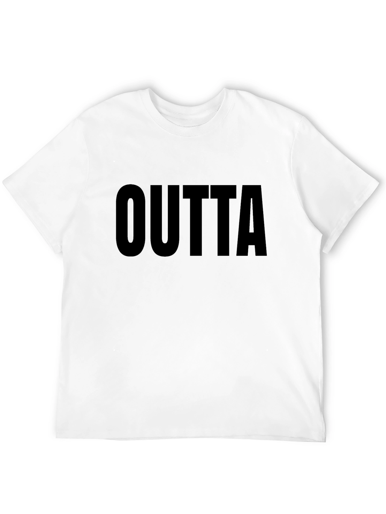Outta T-Shirt - Bold Black Tee