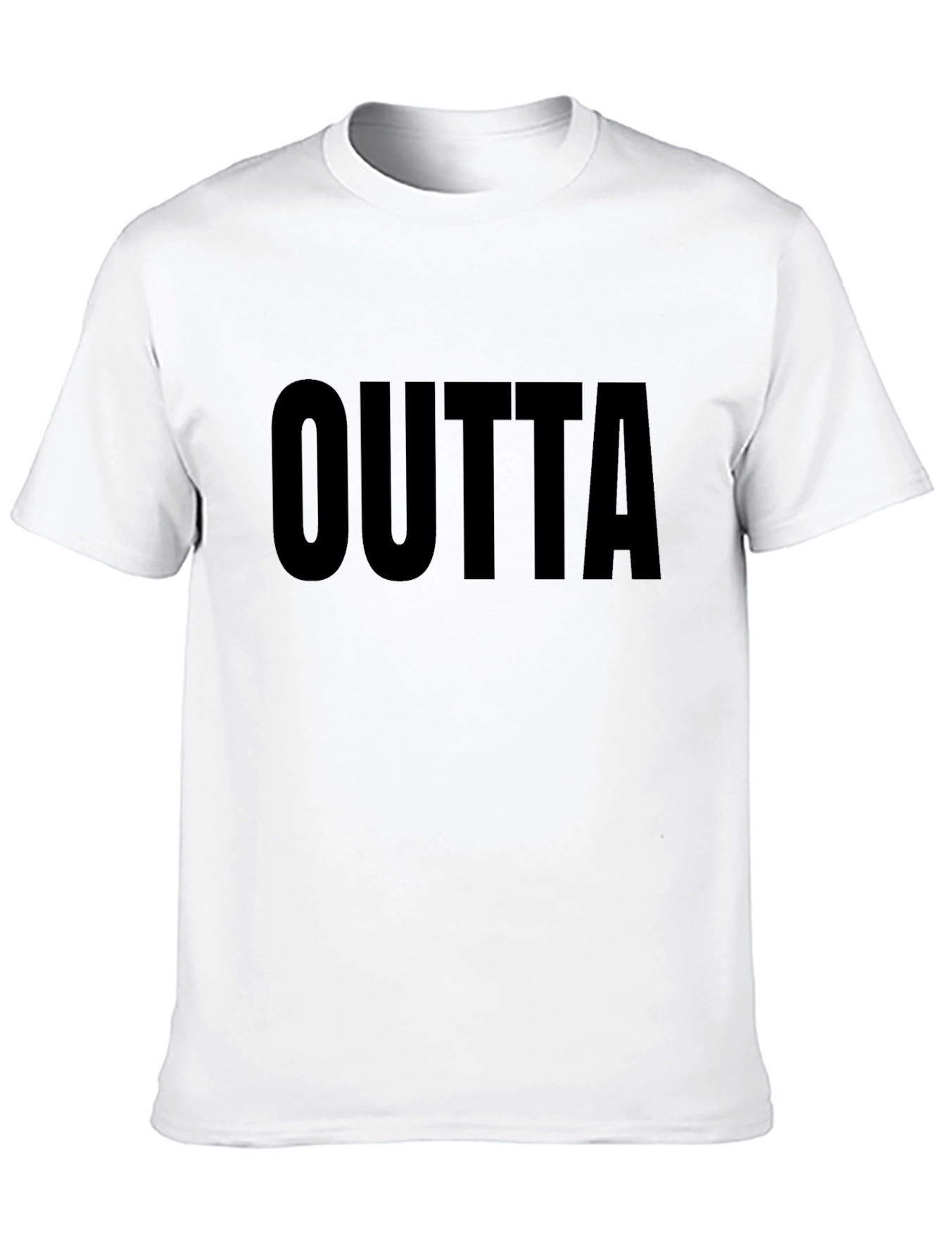 Outta T-Shirt - Bold Black Tee