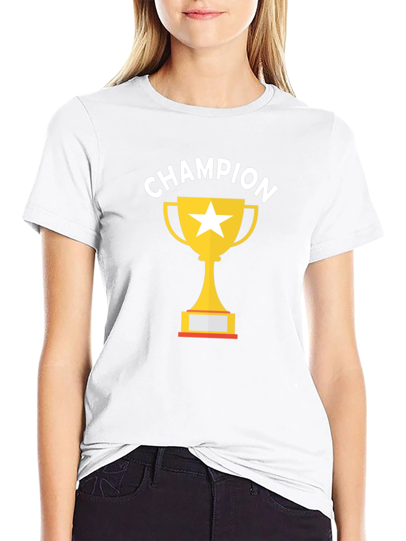 Champion Trophy Graphic Tee - Black