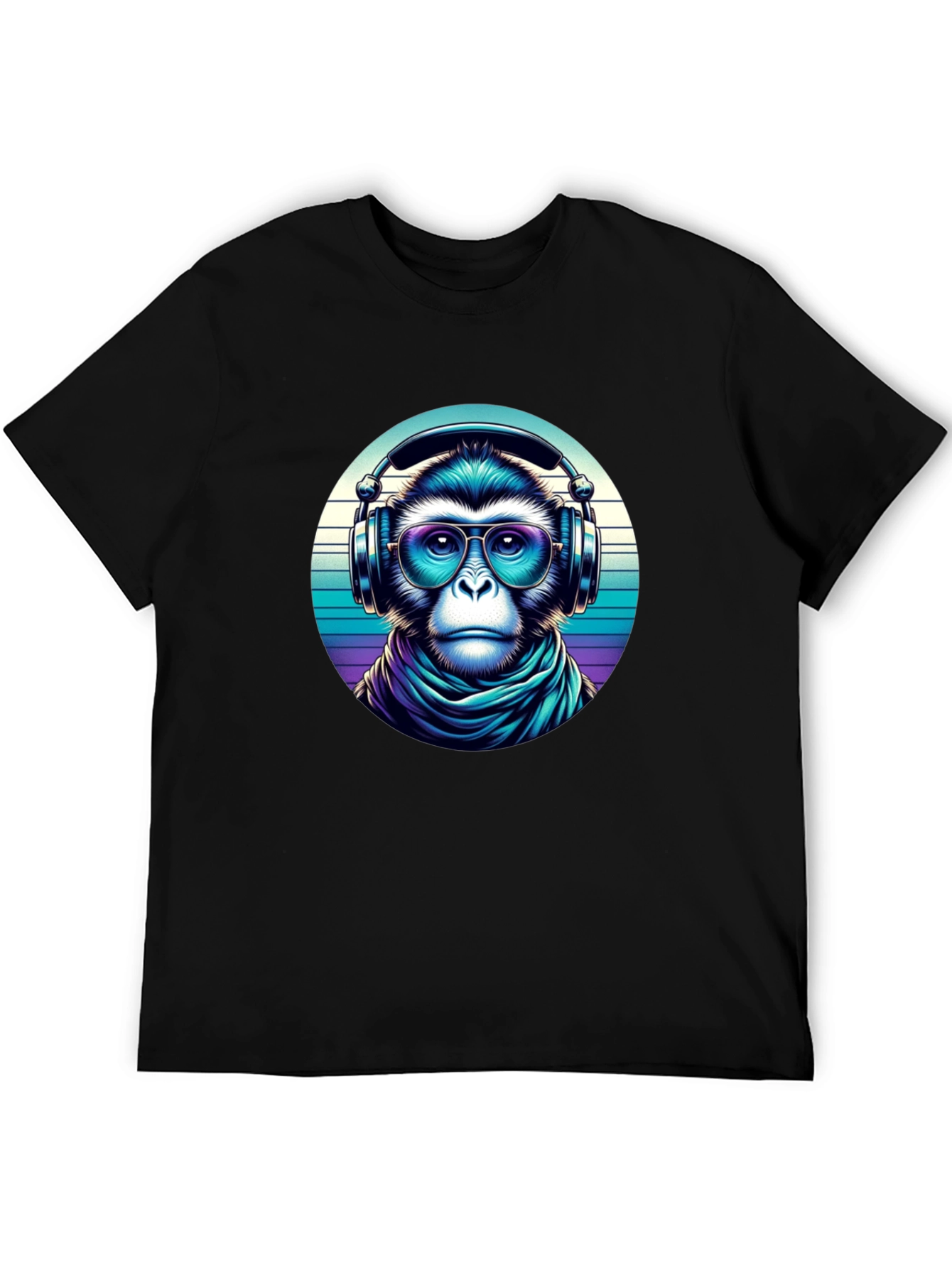 Cool Monkey Graphic Tee - Urban Style
