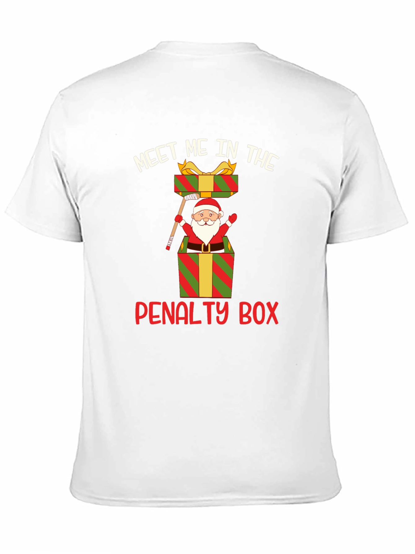 Meet Me in the Penalty Box Santa T-Shirt