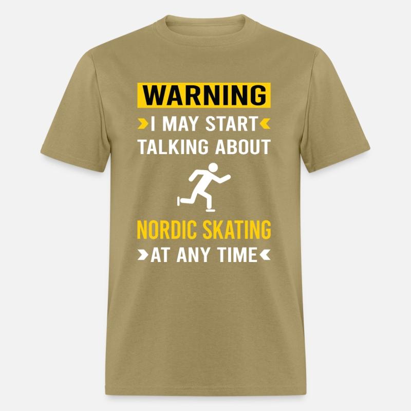 Warning Nordic Skating Skate Skater