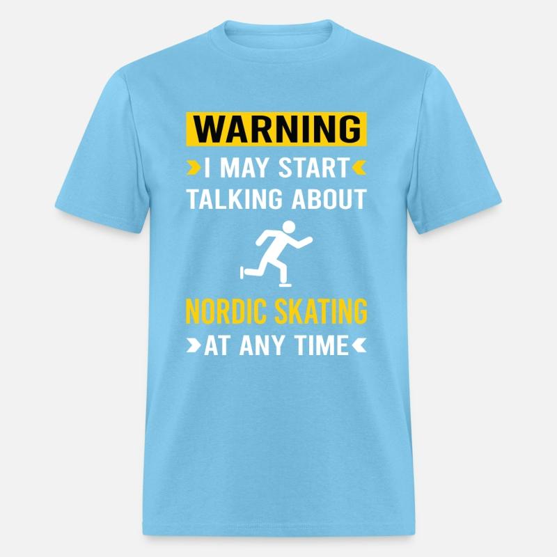 Warning Nordic Skating Skate Skater