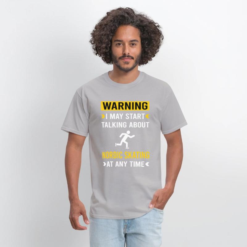 Warning Nordic Skating Skate Skater