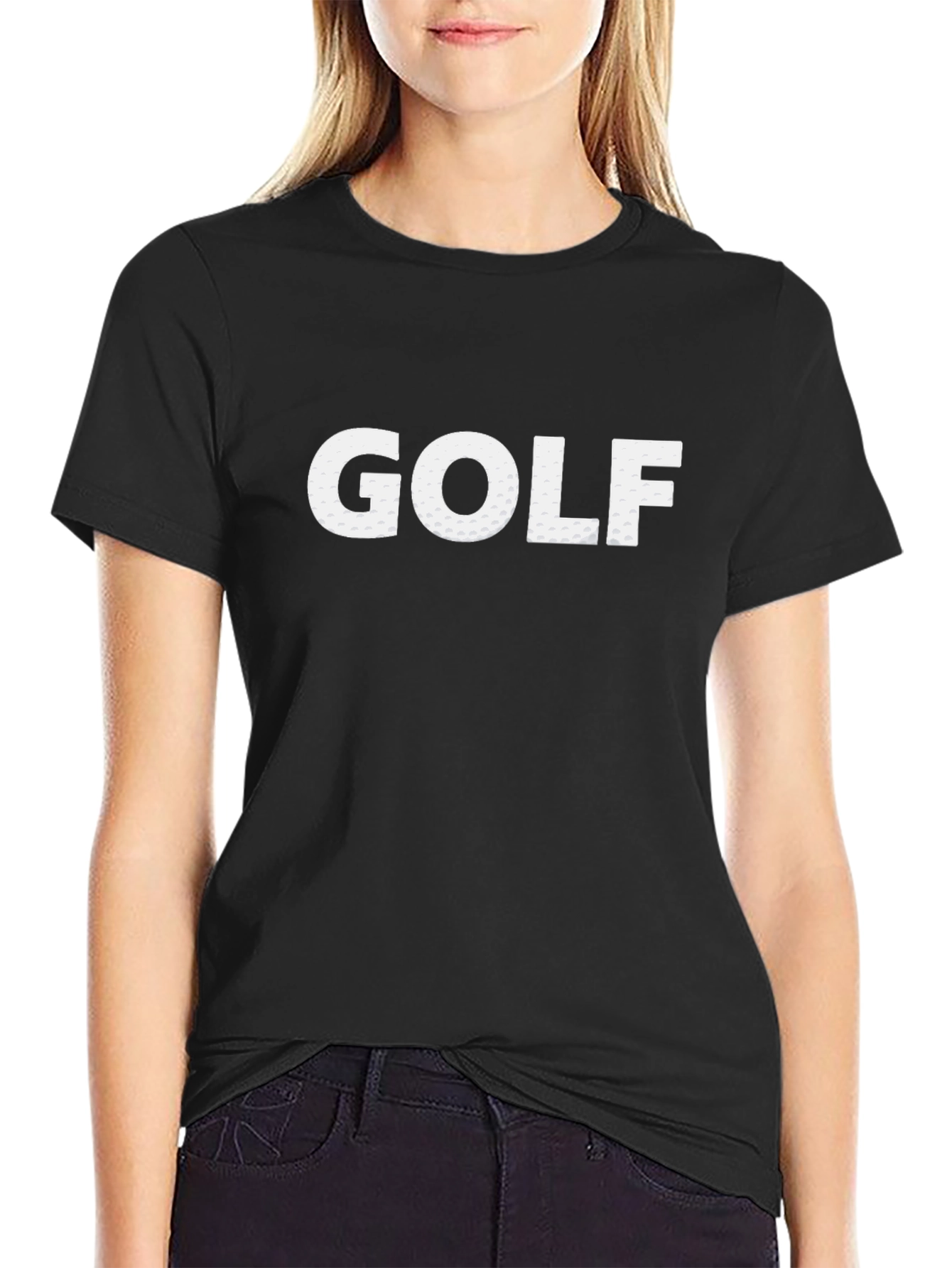 Golf Tee - Black Golf T-Shirt