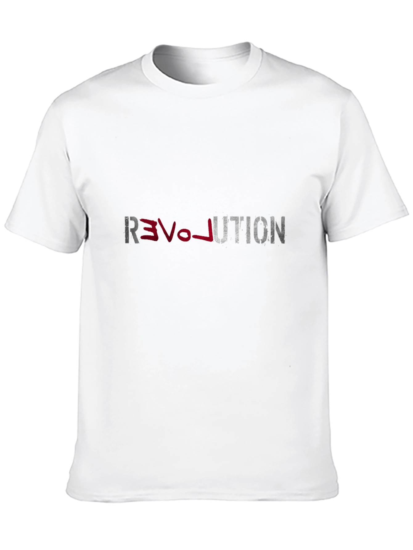 Revolution Graphic Tee - Stylish Black T-Shirt