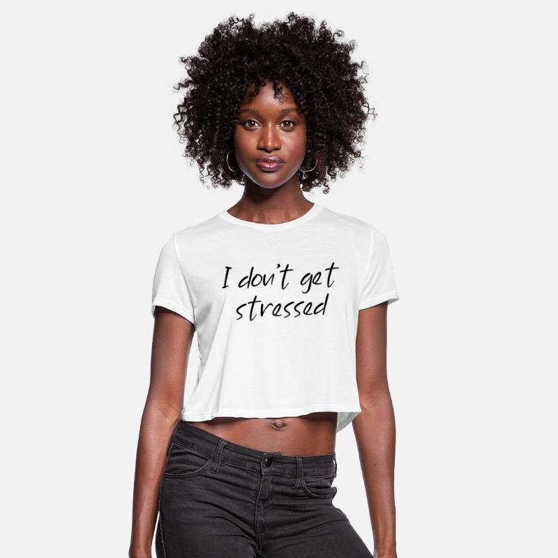 White Lie Party Tshirt -I don t get stressed
