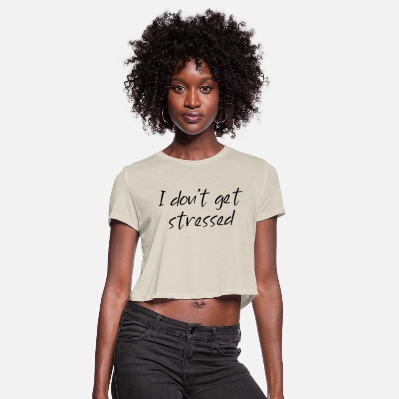 White Lie Party Tshirt -I don t get stressed