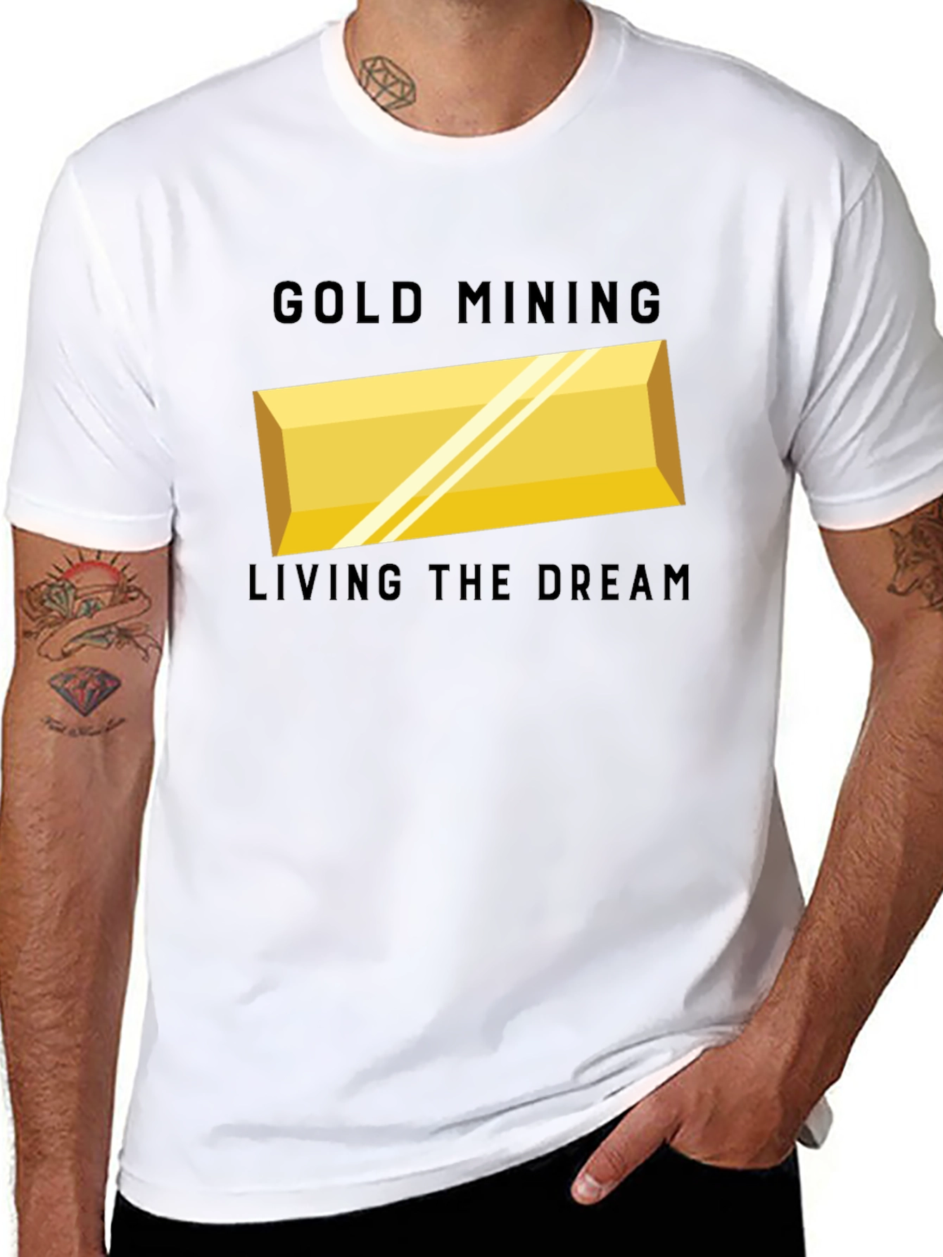 Gold Mining Living the Dream T-Shirt