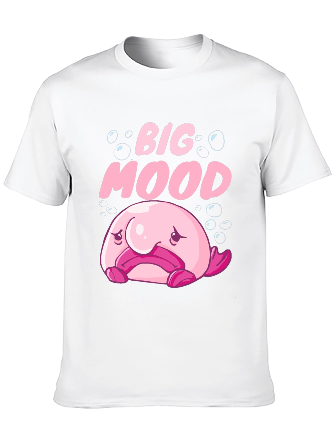 Big Mood Blobfish Graphic Tee - Black