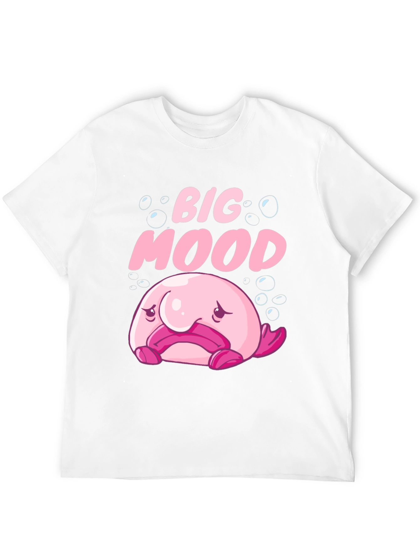 Big Mood Blobfish Graphic Tee - Black