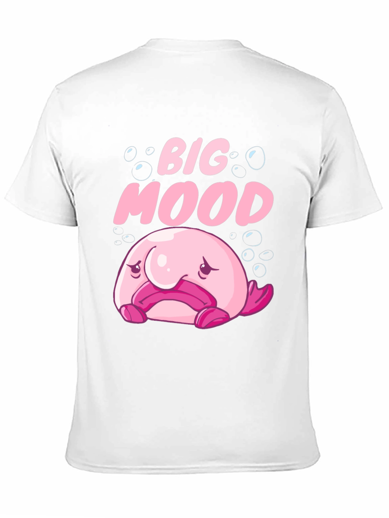 Big Mood Blobfish Graphic Tee - Black
